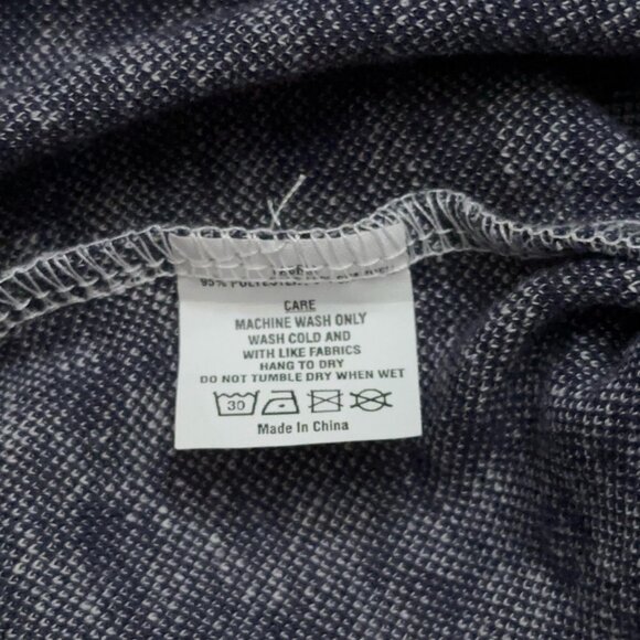 State & Liberty Shirt Mens Size 3XL Long Sleeve Flannel Stretch Check Gray NEW - Picture 5 of 5